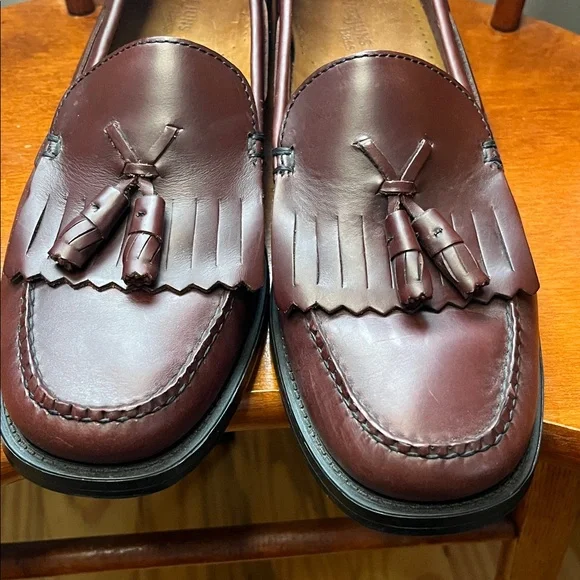 NWOT Weejuns Bass Men’s Leather Tassel Loafers Size 11 - Picture 3 of 12